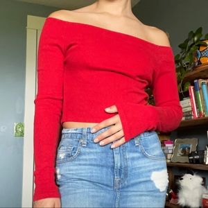 Brandy Melville off the shoulder top